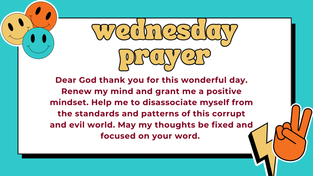 wednesday prayer