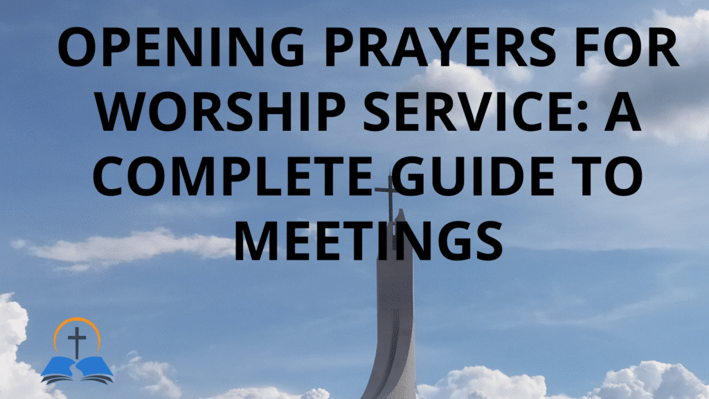 opening prayer
