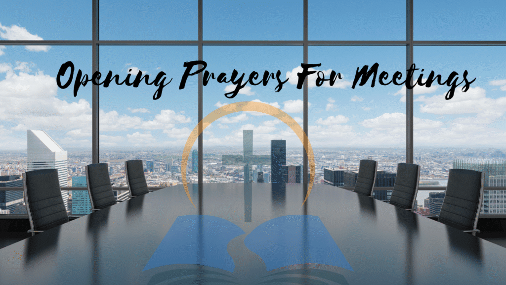 opening prayer