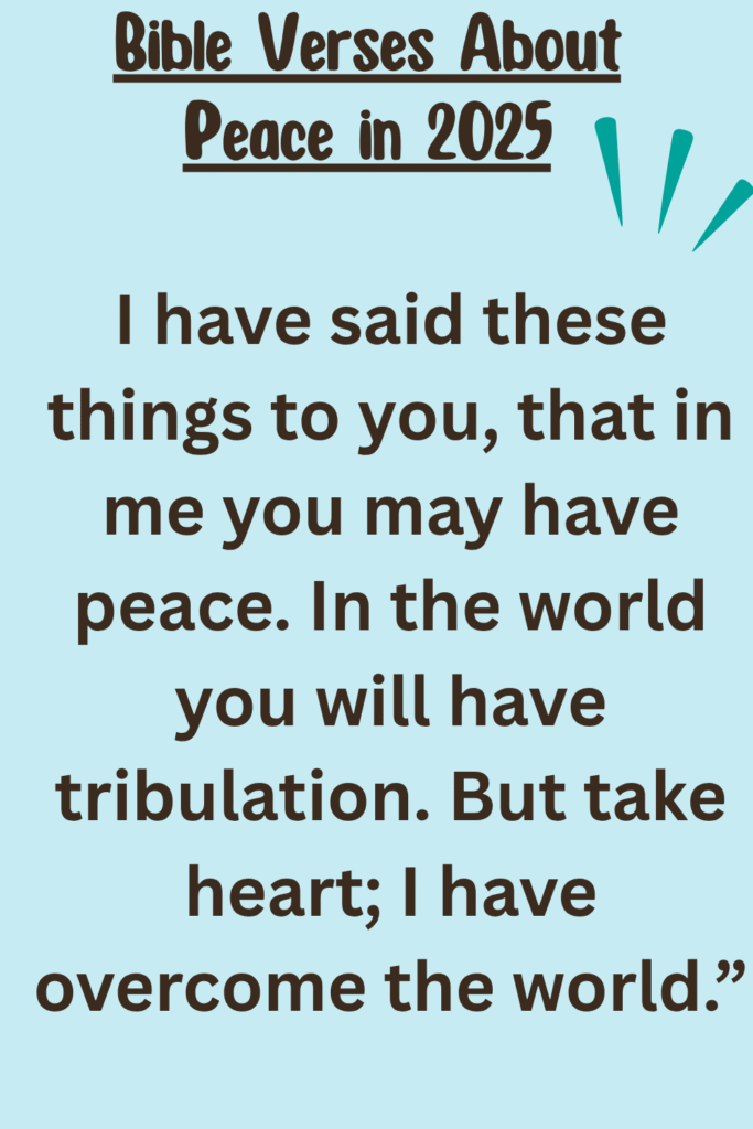 bible verses about peace