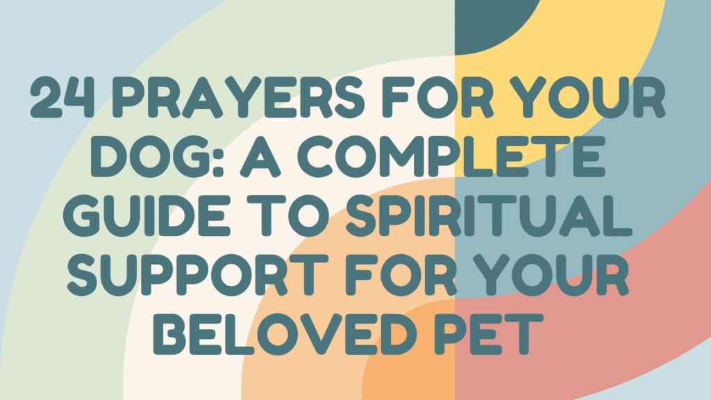 dog prayer