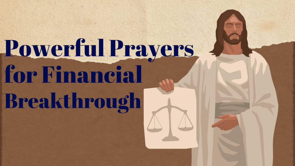 prayer for financial breakthrough