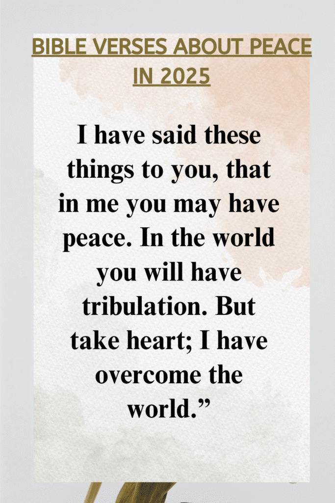 bible verses about peace
