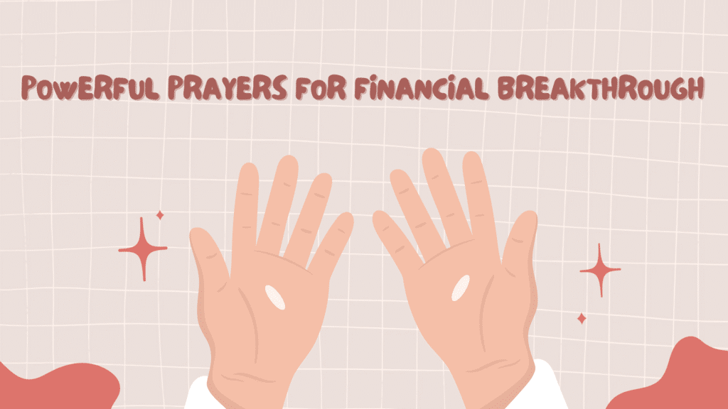 prayer for financial breakthrough