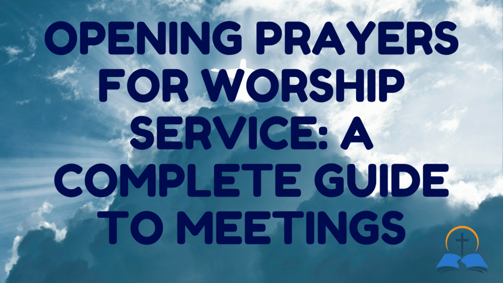 opening prayer