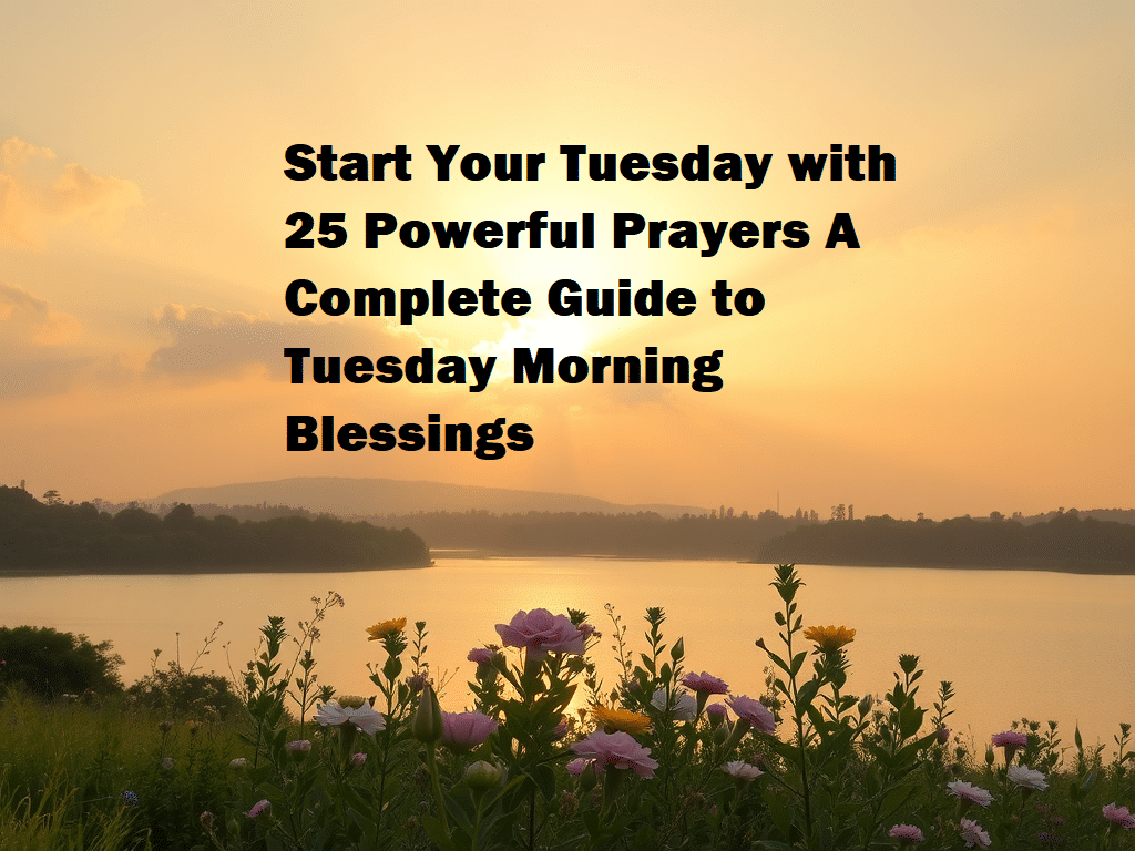 tuesday morning blessings
