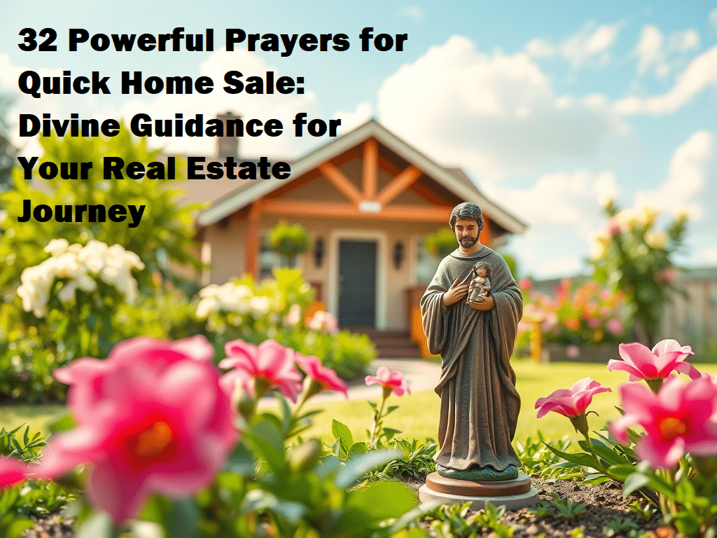 30 Prayers for Quick Home Sale