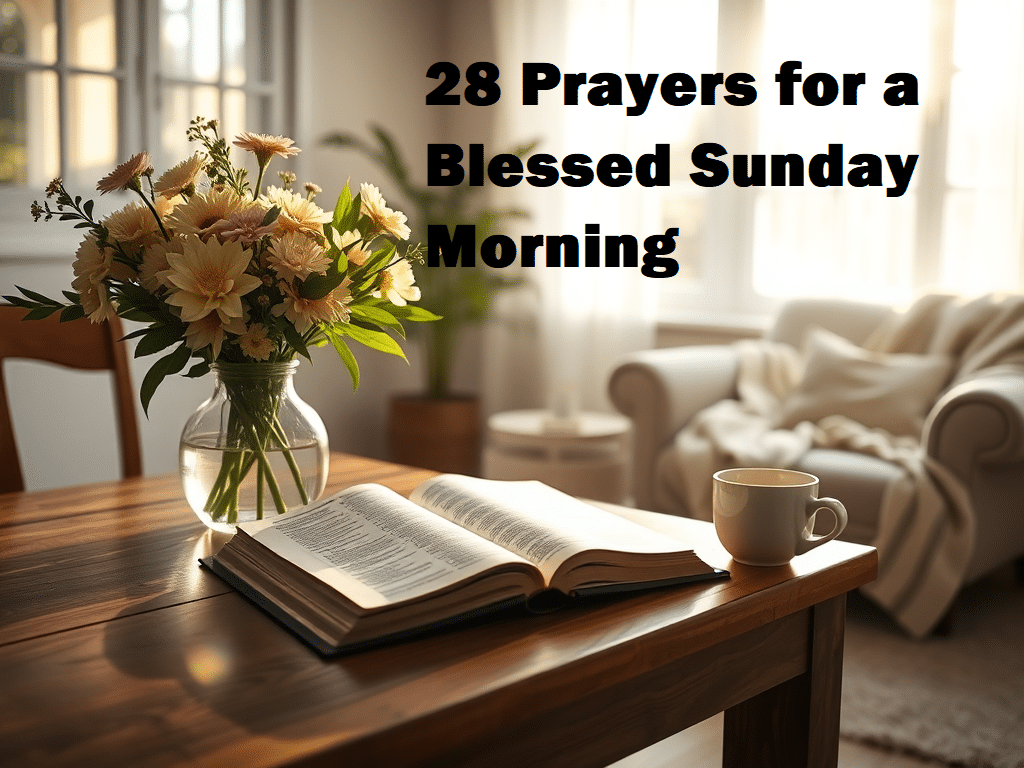 28 Prayers for a Blessed Sunday Morning