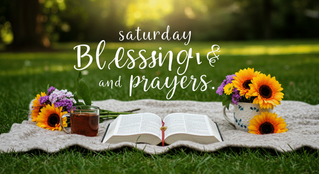 saturday blessings and prayers
